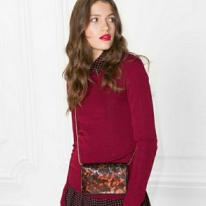 3 For $17! & Other Stories Maroon Sweater